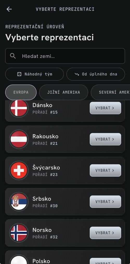 Každá země