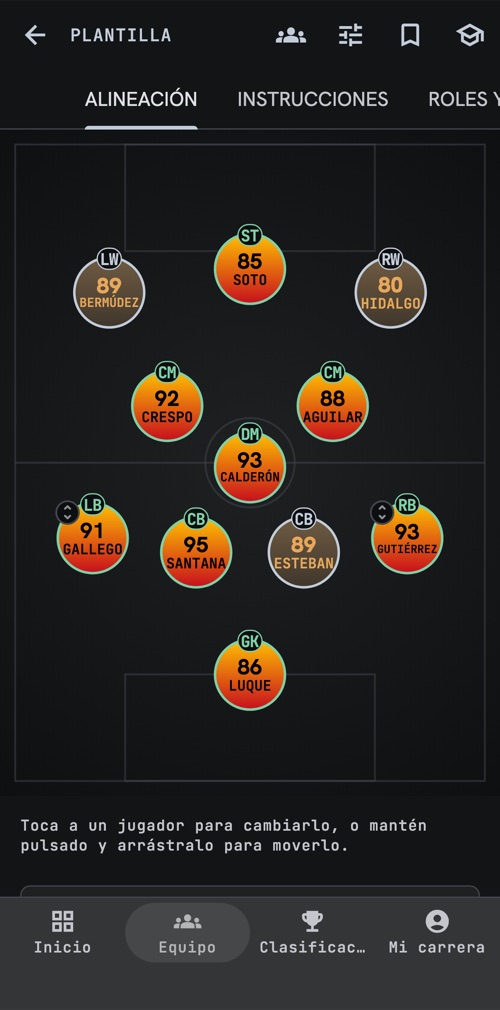 Tu alineación