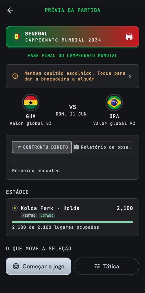 Prévia da partida